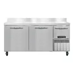 Continental Refrigerator FA68NBS 68'' Worktop Freezer with Compressor -