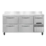 Continental Refrigerator FA68NBS-D 68'' Worktop Freezer with Compressor -