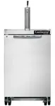 Continental Refrigerator KC24NSS Draft Beer Cooler - Stainless Steel, Capacity,