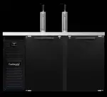 Continental Refrigerator KC59N Draft Beer Cooler - Black, Capacity,
