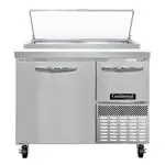 Continental Refrigerator PA43N 43'' Refrigerated Pizza Prep Table
