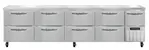 Continental Refrigerator RA118N-D 118'' Worktop Refrigerator with Compressor -