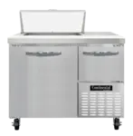 Continental Refrigerator RA43N6 43'' Refrigerated Sandwich / Salad Prep Table with
