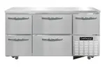 Continental Refrigerator RA60N-U-D 60.19'' Section Undercounter Refrigerator with and Compressor