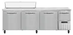 Continental Refrigerator RA93N12 93'' Refrigerated Sandwich / Salad Prep Table with