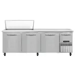 Continental Refrigerator RA93N18M 93'' Mega Top Refrigerated Sandwich / Salad Prep Table