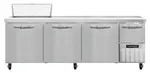 Continental Refrigerator RA93N8 93'' Refrigerated Sandwich / Salad Prep Table with
