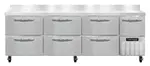 Continental Refrigerator RA93NBS-D 93'' Worktop Refrigerator with Compressor -