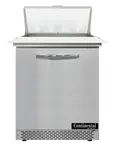 Continental Refrigerator SW27N8C-FB 27.5'' Refrigerated Sandwich / Salad Prep Table with