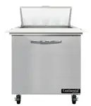 Continental Refrigerator SW32N8C 32'' Refrigerated Sandwich / Salad Prep Table with