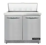 Continental Refrigerator SW36N10-FB 36'' Refrigerated Sandwich / Salad Prep Table with