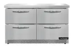 Continental Refrigerator SW48N-FB-D 48'' Worktop Refrigerator with Compressor -