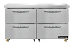 Continental Refrigerator SW48N-U-D 48'' Section Undercounter Refrigerator with and Compressor