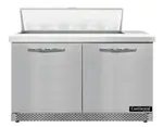 Continental Refrigerator SW48N10-FB 48'' Refrigerated Sandwich / Salad Prep Table with