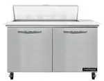 Continental Refrigerator SW48N10C 48'' Refrigerated Sandwich / Salad Prep Table with