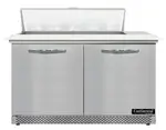 Continental Refrigerator SW48N10C-FB 48'' Refrigerated Sandwich / Salad Prep Table with