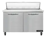 Continental Refrigerator SW48N12 48'' Refrigerated Sandwich / Salad Prep Table with