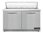 Continental Refrigerator SW48N12-FB 48'' Refrigerated Sandwich / Salad Prep Table with