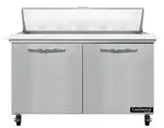 Continental Refrigerator SW48N12C 48'' Refrigerated Sandwich / Salad Prep Table with