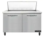Continental Refrigerator SW48N18M 48'' Mega Top Refrigerated Sandwich / Salad Prep Table