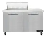Continental Refrigerator SW48N8 48'' Refrigerated Sandwich / Salad Prep Table with
