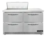 Continental Refrigerator SW48N8-FB-D 48'' Refrigerated Sandwich / Salad Prep Table with