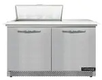 Continental Refrigerator SW48N8C-FB 48'' Refrigerated Sandwich / Salad Prep Table with