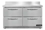 Continental Refrigerator SW48NBS-FB-D 48'' Worktop Refrigerator with Compressor -