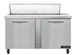 Continental Refrigerator SW60N12 60'' Refrigerated Sandwich / Salad Prep Table with