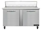 Continental Refrigerator SW60N16C 60'' Refrigerated Sandwich / Salad Prep Table with