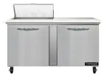 Continental Refrigerator SW60N8C 60'' Refrigerated Sandwich / Salad Prep Table with