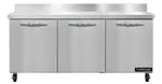 Continental Refrigerator SW72NBS 72'' Worktop Refrigerator with Compressor -