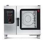Convotherm Convotherm C4ED6.10GS RH 120/60/1 Half Size Natural Gas Combi Oven with Dials / Buttons Controls - 120 Volts
