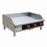 Copper Beech CBETG-30 30'' Countertop Electric Griddle with Controls,