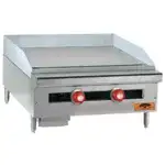 Copper Beech PCBMG-36 36'' Countertop Gas Griddle with Controls -