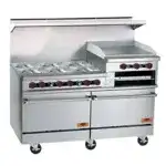 Copper Beech PCBR-60-24G Restaurant Gas Range, 60" W with and -