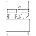 Crown DMT-10-10 Kettle/Cabinet Assembly