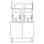 Crown GMT-6-6 Kettle/Cabinet Assembly