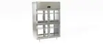 Delfield DSLRPT2-GH 51.89'' Section Door Pass-Thru Refrigerator