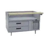 Delfield F17C110P 110" 6 Drawer Refrigerated Chef Base with Marine Edge Top - 115 Volts