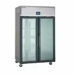 Delfield GAHPT1-G 23.0 cu. ft. Glass Full Height Door 1 Section Pass-Thru Heated Cabinet