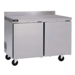 Delfield GUF60BP-S 60'' 2 Door Counter Height Worktop Freezer with Side / Rear Breathing Compressor - 11.7 cu. ft.
