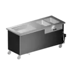 Delfield KH3C-96-NU Shelleyglas® Combination Hot/Cold Serving Counter