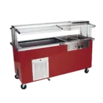 Delfield KH3CR-96-BP Shelleyglas® Combination Hot/Cold Serving Counter