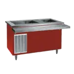 Delfield KHCR-50-BP Shelleyglas® Combination Hot/Cold Serving Counter