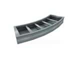 Delfield N8094-R Drop-In Curved Ice Cooled Cold Pan