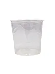 DELI CONT. MICRO. 24OZ., CLEAR, PP, 50/PK CS/500 (TFPDC24)