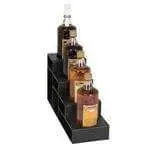 Dispense-Rite CTBH-4BT Lighted Liquor Bottle Display, Countertop, 4-Tier with , 4 Bottle Capacity - 6.00"W x 17.00"D x 9.13"H