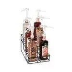 Dispense-Rite WR-BOTL-6 Lighted Liquor Bottle Display, Countertop, with , 6 Bottle Capacity - 9.00"W x 13.25"D x 7.50"H
