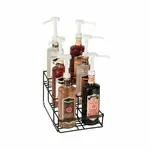 Dispense-Rite WR-BOTL-6 Lighted Liquor Bottle Display, Countertop, with , 6 Bottle Capacity - 9.00"W x 13.25"D x 7.50"H